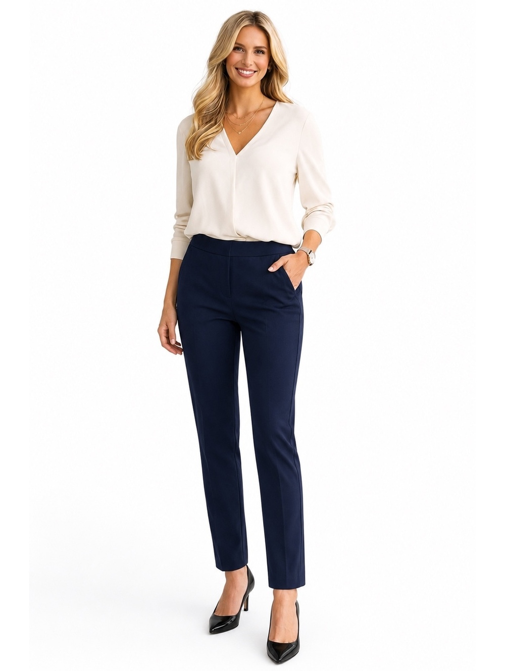 047. Lululemon•Size2•Women’s Pull-On Stretch Pants